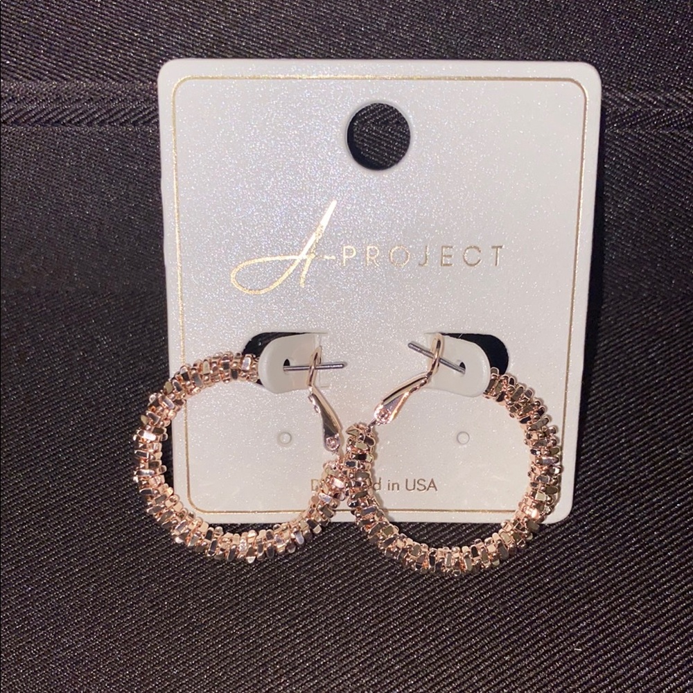 Gold Hoop Earrings